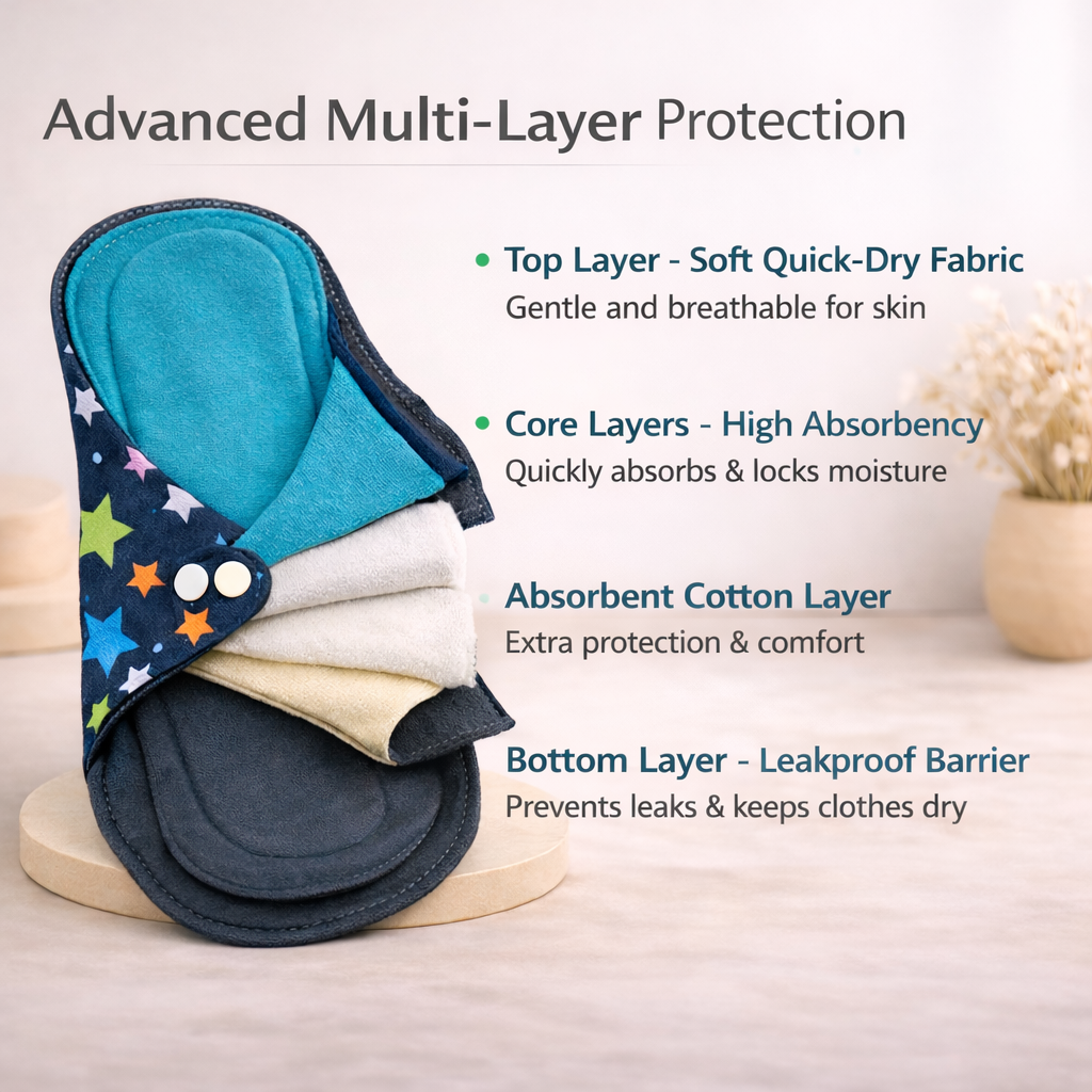 Zenevieva Reusable Cloth Pads