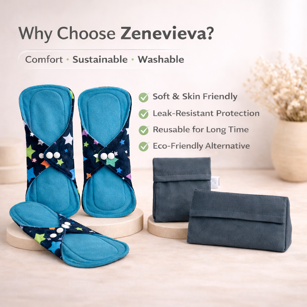 Zenevieva Reusable Cloth Pads